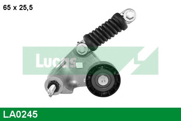 LUCAS ENGINE DRIVE LA0245 Tensioner Pulley, v-ribbed belt
